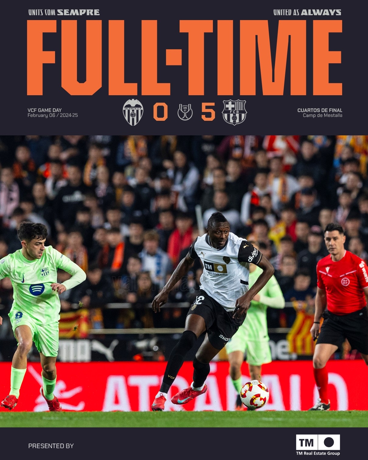 瓦伦西亚险胜晋级,打破对手联赛不败记录 瓦伦西亚险胜晋级,打破对手联赛不败记录