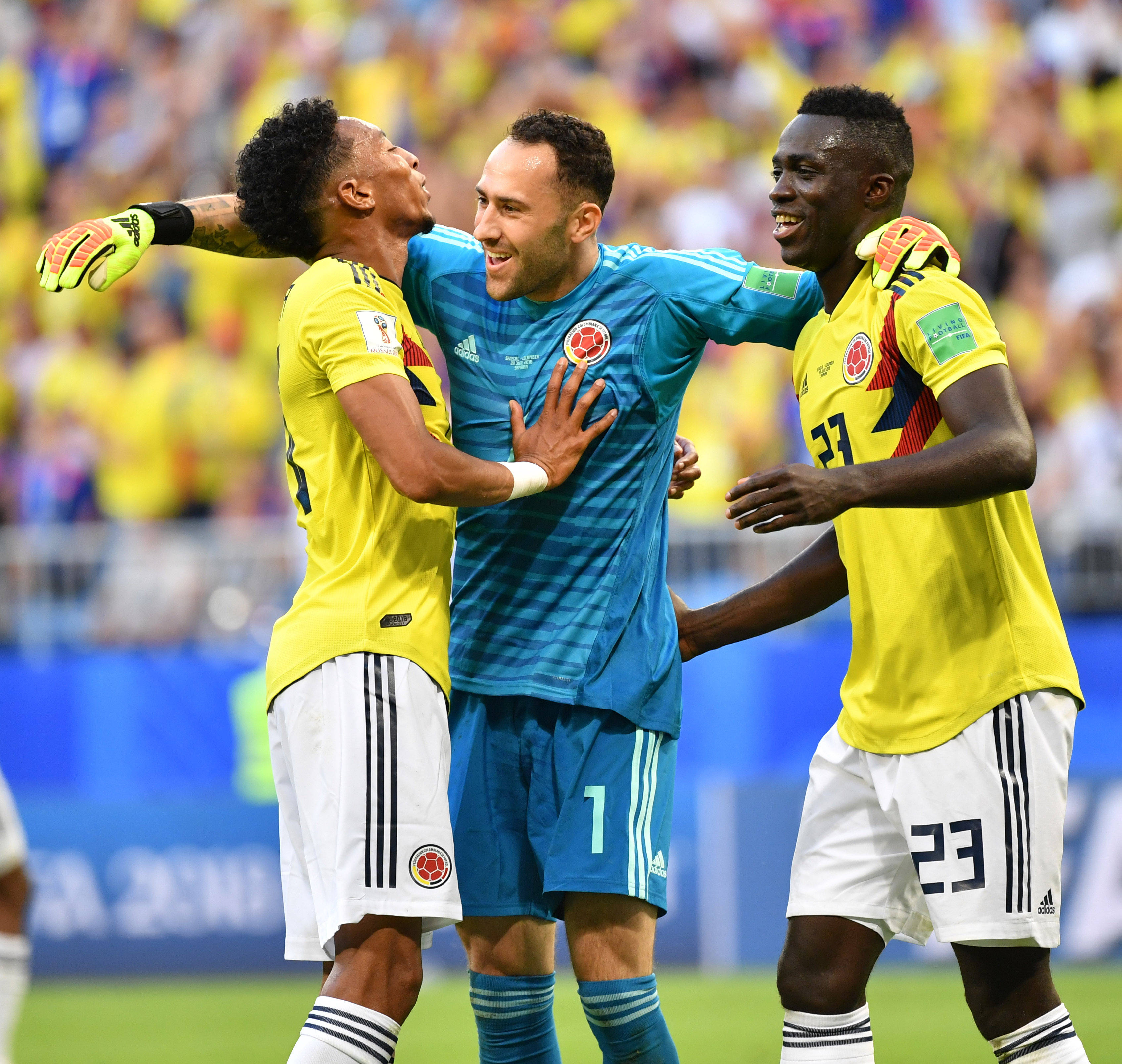 哥伦比亚选手在比赛中取得突破 哥伦比亚选手在比赛中取得突破